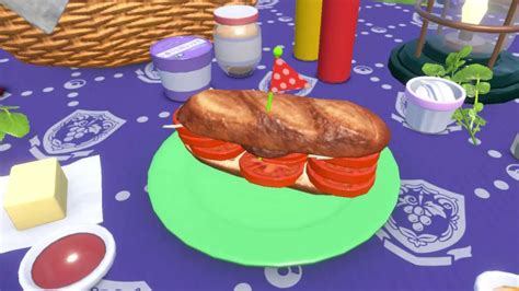 Shiny Sandwich Recipes in Pokemon Scarlet and Violet