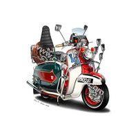 Wall Art | Lambretta | Carmats4u