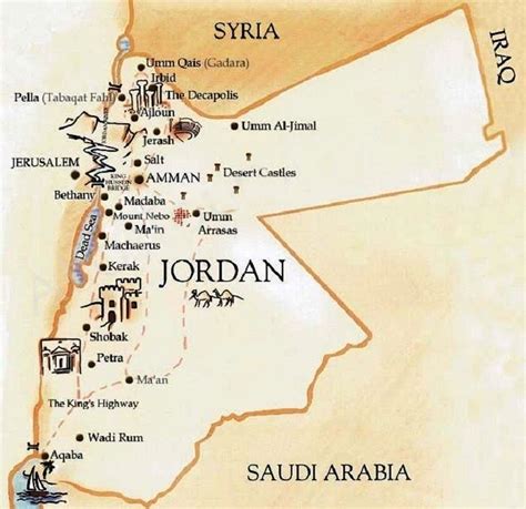 Printable Petra Map