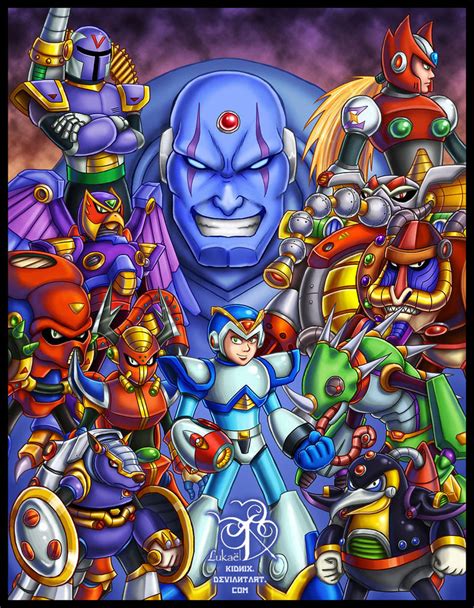 Megaman X Tribute by Lukael-Art on DeviantArt