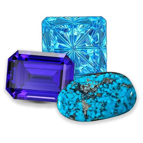 December has 3 beautiful birthstones! Topaz, Tanzanite, Turquoise