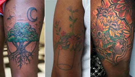 43 Color Tattoos On Dark Skin That Will Inspire Your Next Appointment ...