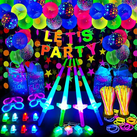 Neon Lights Party Ideas