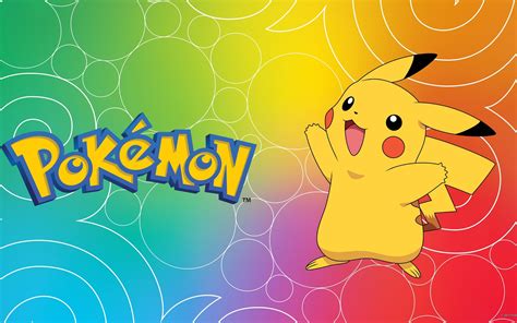 Pokemon Wallpaper 4K, Pikachu, Colorful background