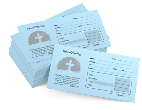 Church Envelopes | Offering & Tithing Envelope Printing