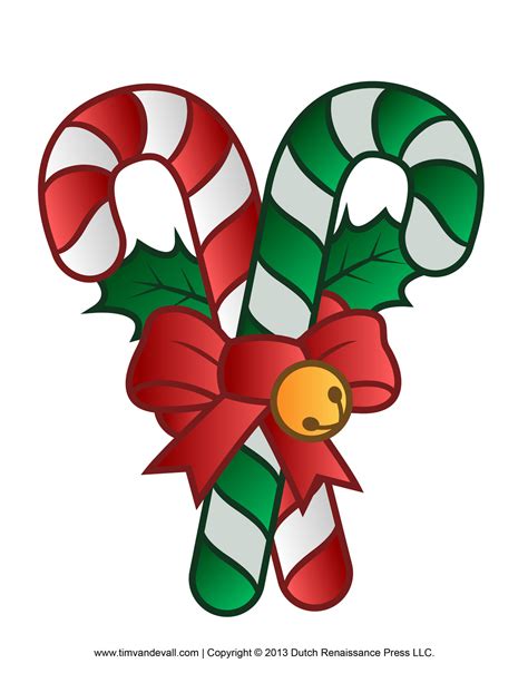 Christmas candy cane clipart - Clipartix