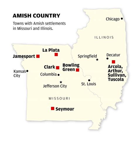 Amish Communities In Indiana Map - Maping Resources