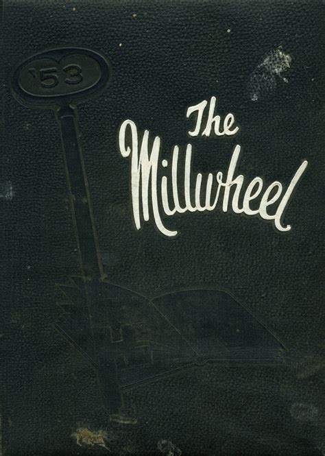 1953 yearbook from Millburn High School from Millburn, New Jersey for sale