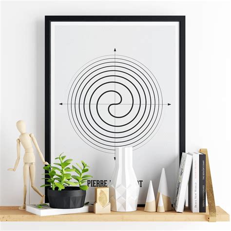 Fermat's Spiral Poster Math Print for Classroom Decor - Etsy