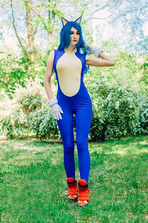 Sonic the Hedgehog Cosplay Costume Sonic the Hedgehog Video - Etsy