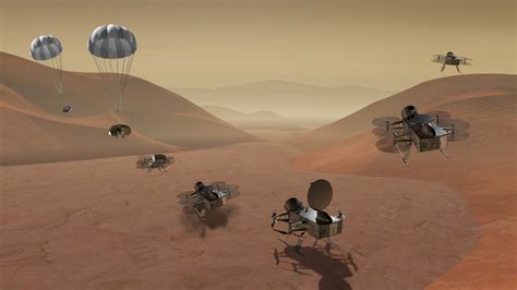 NASA’s Titan Dragonfly to Land on Saturn Moon's Icy Dunes | Science Times