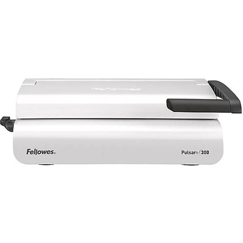 Fellowes Pulsar+ Comb Binding Machine, 300 Sheet Capacity, White/Black ...