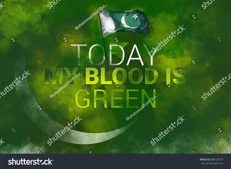 Pakistan Independence Day Inspiration Stock Illustration 688723978 ...