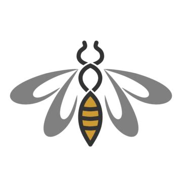 Logo De Arte De Abeja PNG Imágenes Transparentes - Pngtree