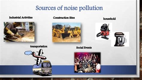 Noise pollution