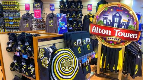 Alton Towers Shops & Merchandise Tour 2021 - YouTube