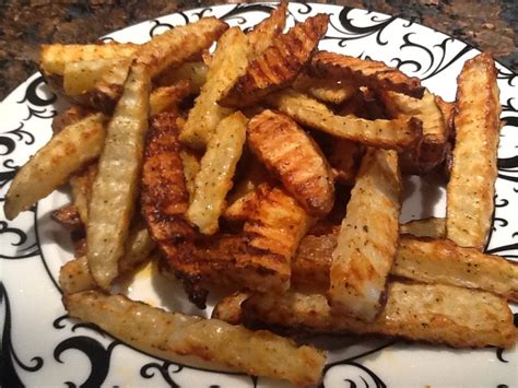 Seasoned Crinkle Cut French Fries Recipe by Therese - CookEatShare