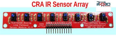 Line Follower Sensor Array (8 Sensors) - Robotech BD