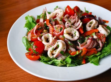 Marinated Calamari Salad | KeepRecipes: Your Universal Recipe Box