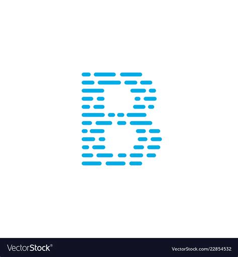 Blue Letter B Logo