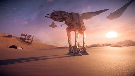 "AT-AT on JAKKU" Star Wars Live wallpaper - YouTube