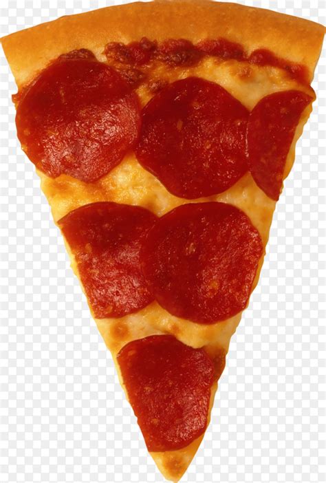 Hot fresh italian pepperoni pizza slice on transparent background PNG ...