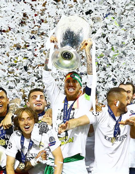 Real Madrid Úndecima Champions League Celebration - Sergio Ramos Photo ...