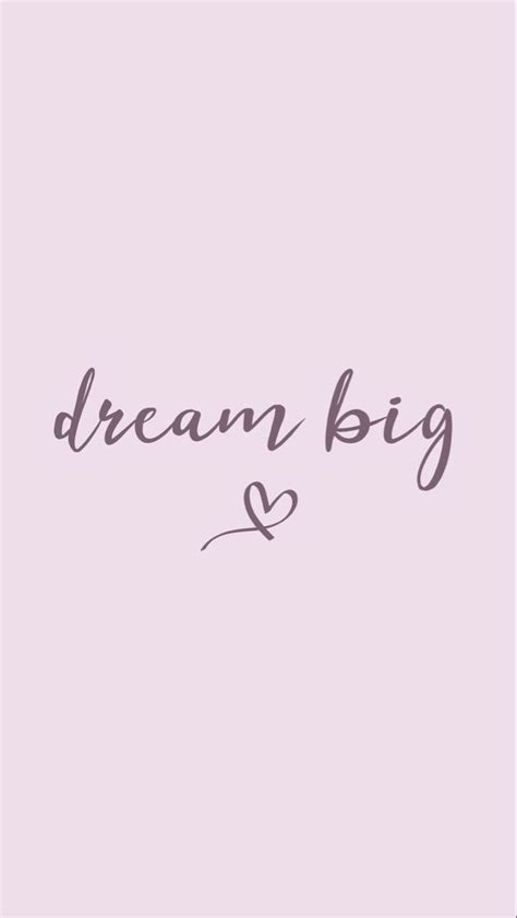 Dream big | Sfondi per iphone, Sfondi iphone, Citazioni motivanti