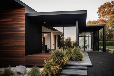 Black Modern Houses: Bold & Beautiful Design - Jewkes Design