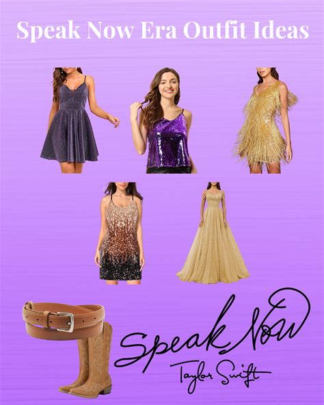 Taylor Swift Speak Now Inspired Outfits - Image to u