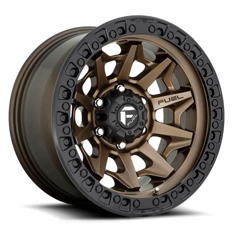 Fuel 1PC D696 Covert Matte Bronze Black Bead Ring Wheel 20" x 9" | Ford ...