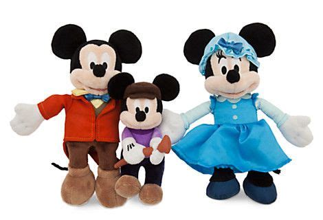 Disney Mickey's Christmas Carol Plush Set - Mini - 8''