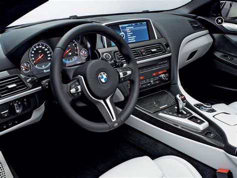 The front seat of the new BMW M6 | Bmw m6, Bmw m6 coupe, Bmw m6 convertible