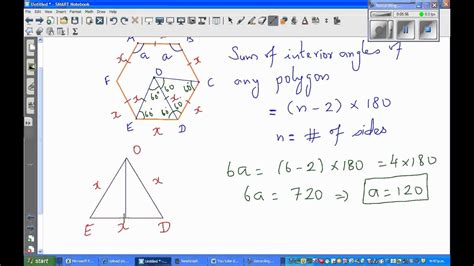 General formula of the area of a regular hexagon - YouTube