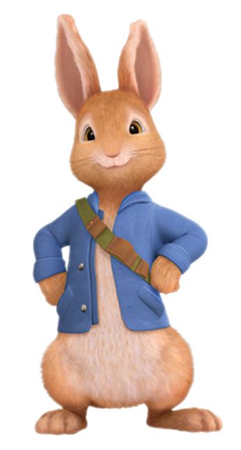 Cartoon Characters: Peter Rabbit (PNG)