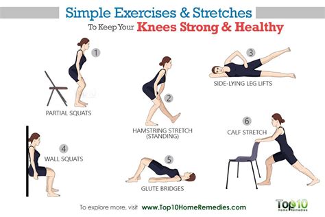 10 Simple Exercises and Stretches to Keep Your Knees Strong and Healthy ...