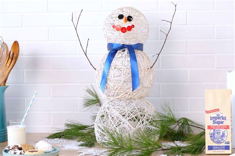 Sugar String Snowman | Imperial Sugar