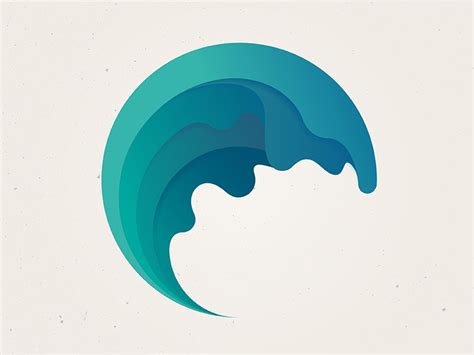 Wave | Music logo design, Colorful logo design, Graphic design logo