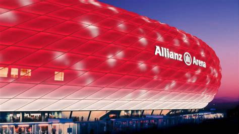 Allianz Arena - Exterior at Night - modlar.com