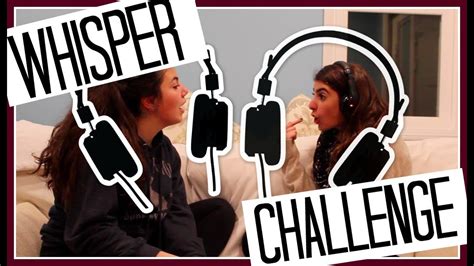 WHISPER CHALLENGE - YouTube