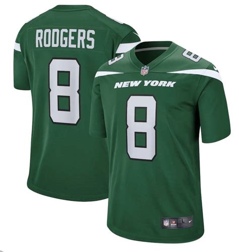 Order Aaron Rodgers New York Jets jerseys, more now on Fanatics ...