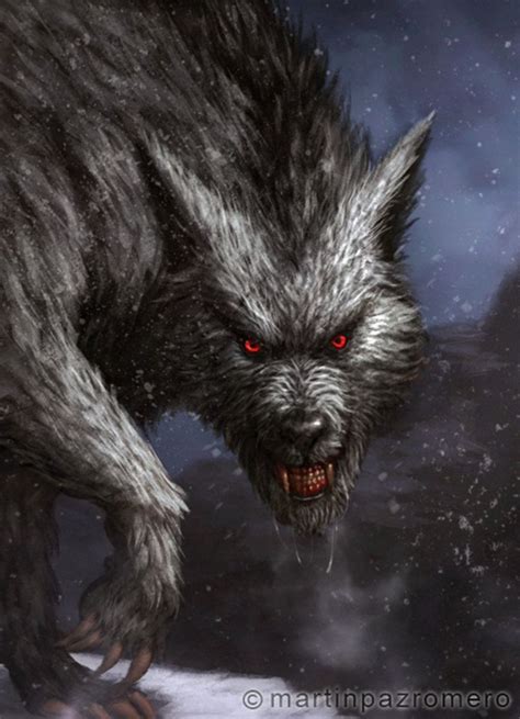 ArtStation - Dip Clan , Martin Paz | Werewolf art, Shadow wolf, Wolf art