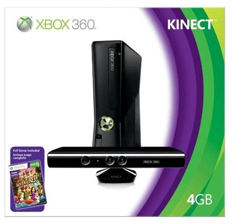 Amazon.com: Xbox 360 4GB Console with Kinect : Unknown: Video Games