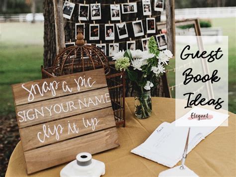 TOP 10 Unique Wedding Guest Book Ideas On Your Special Day ...