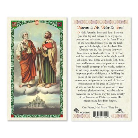 STS PETER & PAUL - NOVENA TO 25/PKG - San Francis