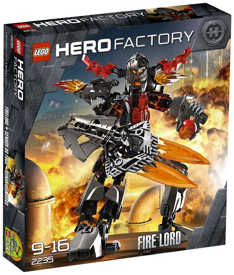 LEGO Hero Factory 2235 pas cher, Fire Lord | Hero factory, Idées lego, Lego