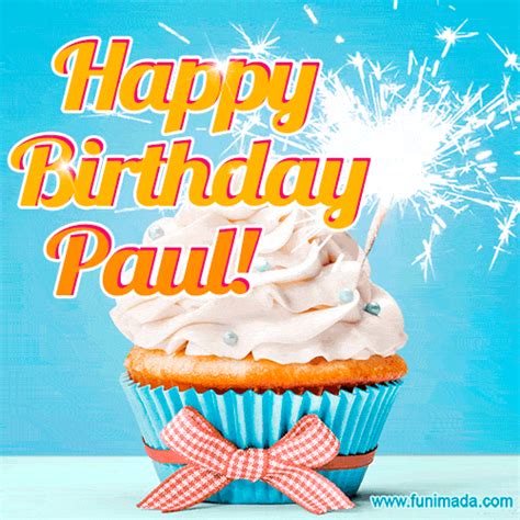 Happy Birthday Paul GIFs - Download on Funimada.com