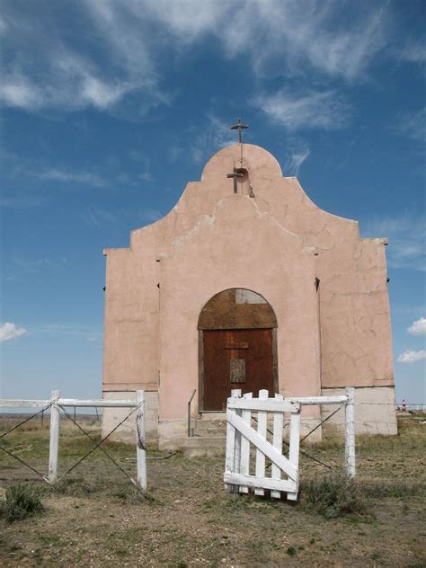 Old Pink Church, Fort Belknap Indian Reservation, Montana. The Fort ...