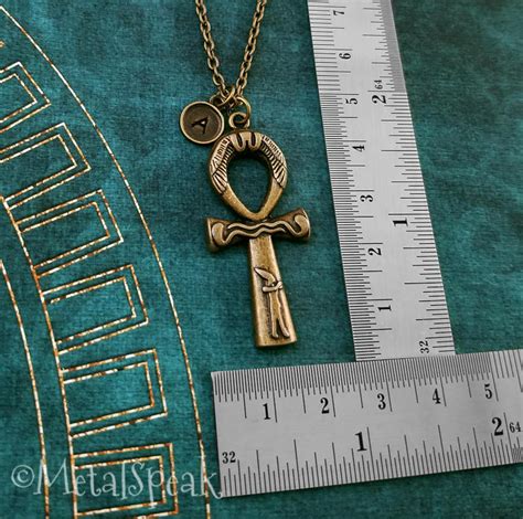 Ankh Necklace Ankh Charm Necklace Ankh Jewelry Egyptian - Etsy