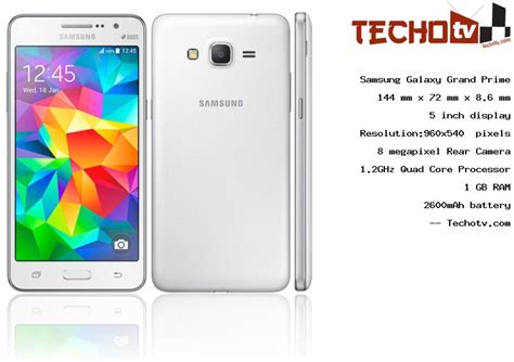 Samsung Galaxy Grand Prime phone Full Specifications, Price in India ...